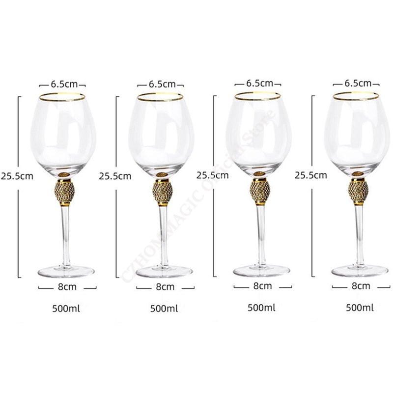 Jogo taças & copos Glamurous