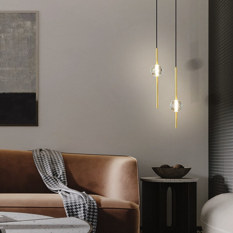Pendente Bola de Cristal - design moderno elegante