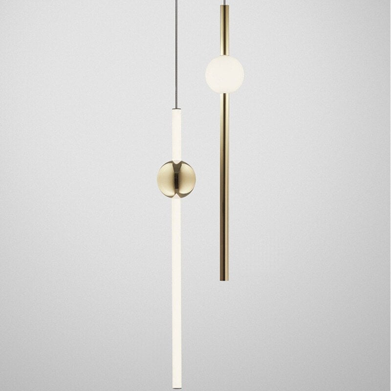 Pendentes Filadélfia Gold - Design moderno