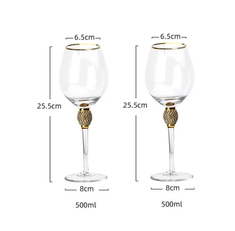 Jogo taças & copos Glamurous