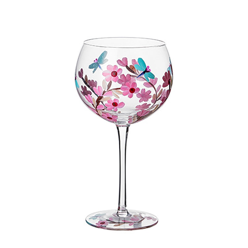 Taças pintadas a mão Tropikalia - 560ml