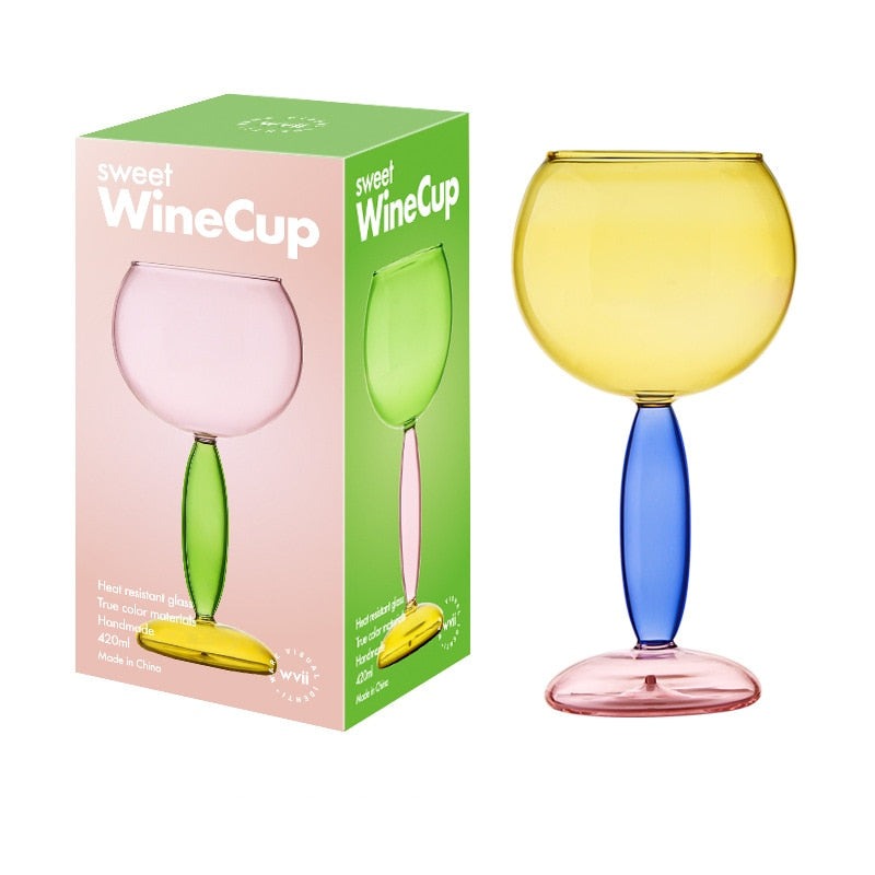 Decanter & Taças Moscato - design moderno
