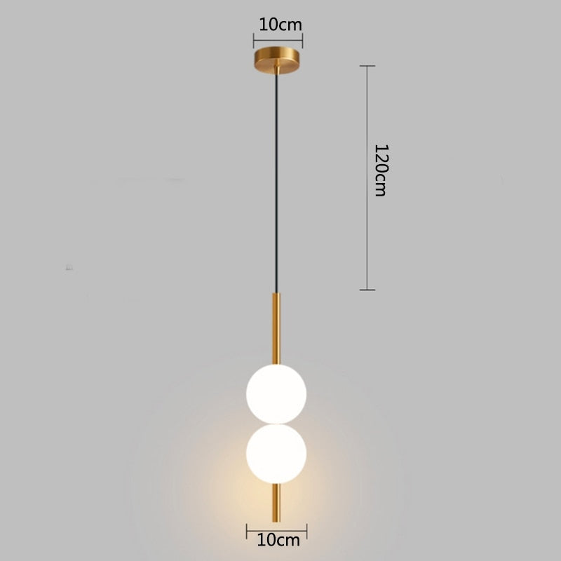 Pendentes Balls - design moderno