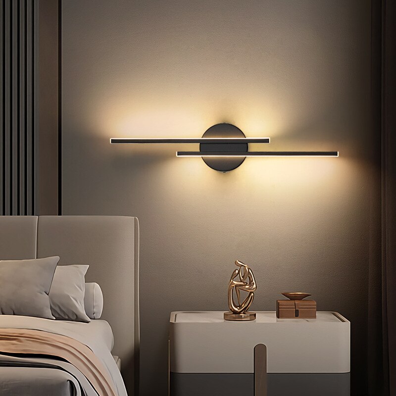 Arandela em led Minimalista - metal & alumínio