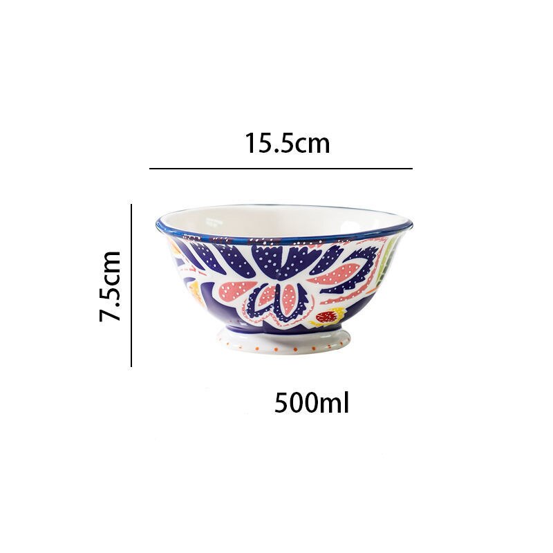 Louças em cerâmica pintada a mão Bellagio