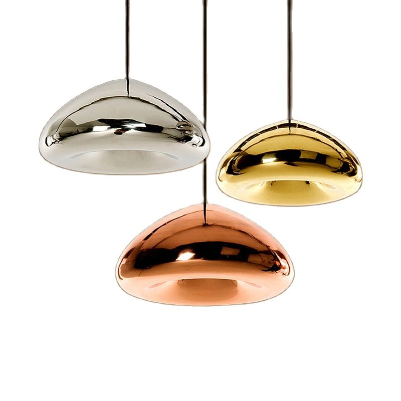 Pendentes em vidro Bean - 03 Cores