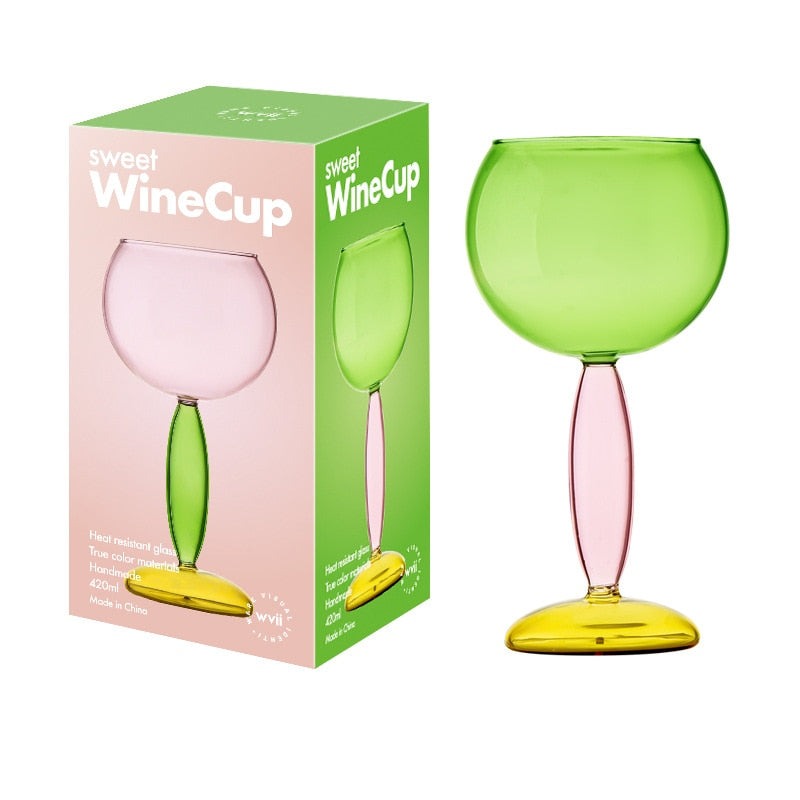 Decanter & Taças Moscato - design moderno