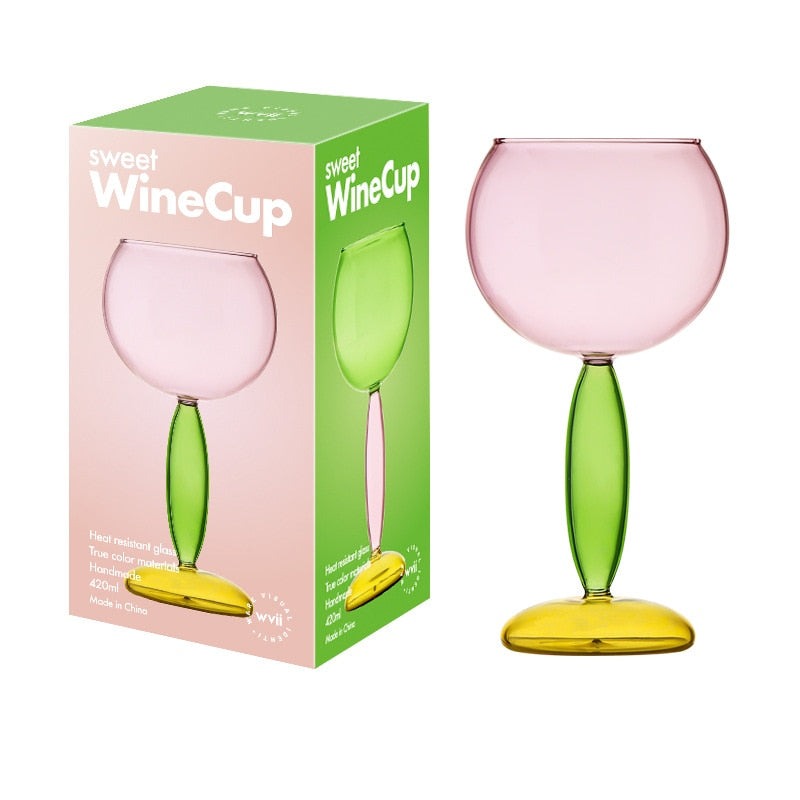 Decanter & Taças Moscato - design moderno