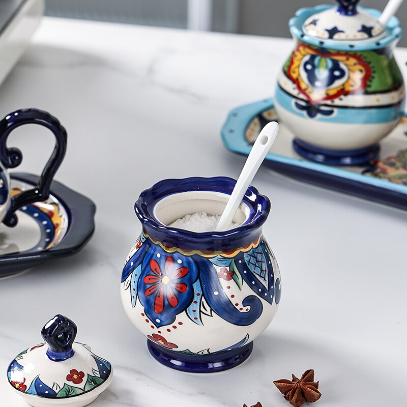 Kit 3pcs Bohemian - em cerâmica