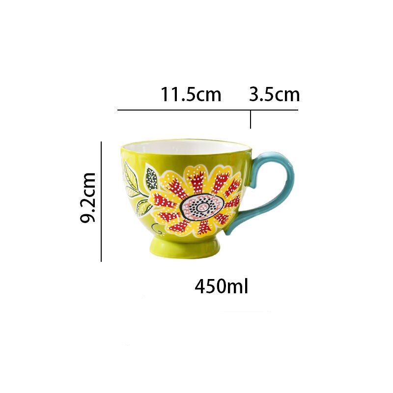 Louças em cerâmica pintada a mão Bellagio