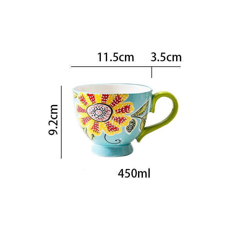 Louças em cerâmica pintada a mão Bellagio