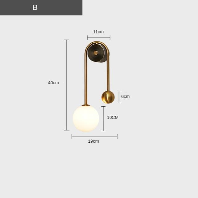 Arandela Island - Design Moderno