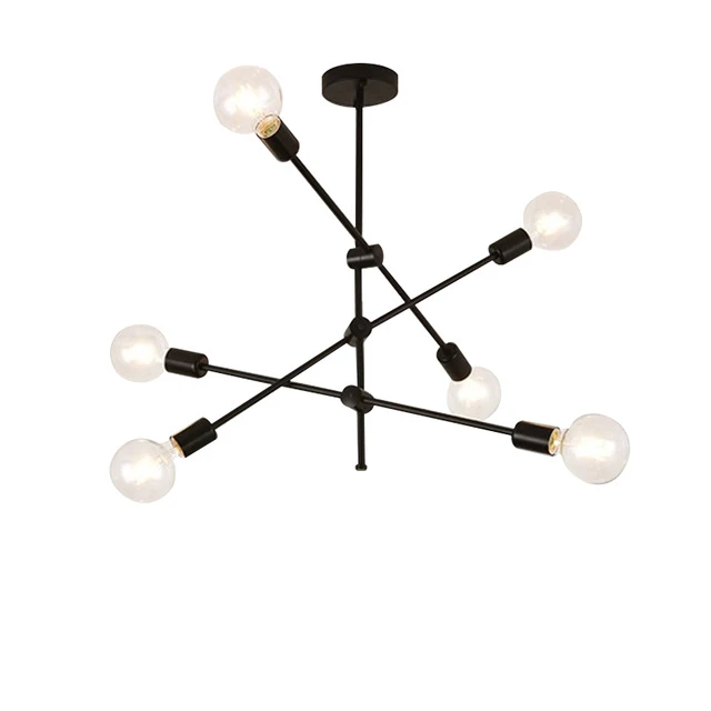 Lustre Pendente BALANCE - Dourado ou Preto em Aço