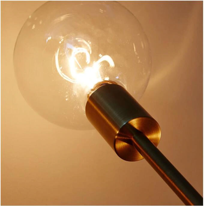 Lustre Pendente BALANCE - Dourado ou Preto em Aço