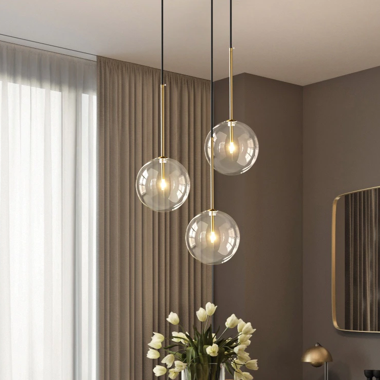 Pendentes Globo - 02 Cores