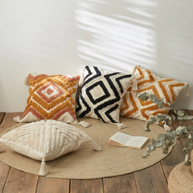 Capas para Almofada Boho Comfy - 07 Modelos