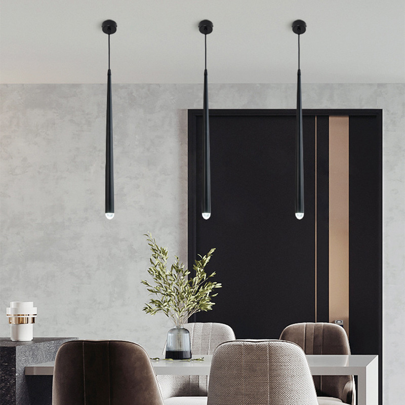 Pendentes com ponteira em Crystal - moderno e sofisticado