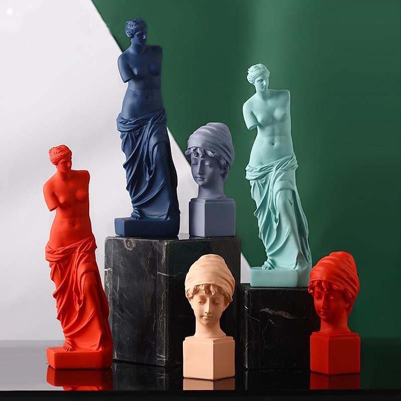 Escultura decorativa Venus de Milo - em poliresina