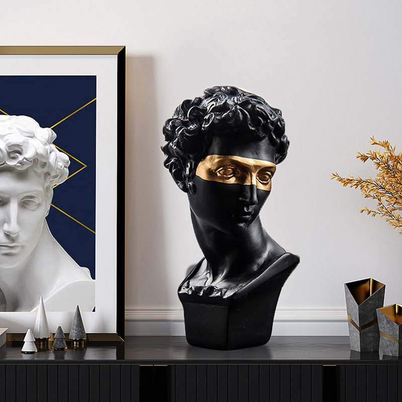Escultura Decorativa Domani - Em Resina