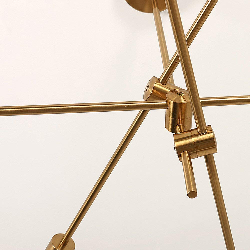 Lustre Pendente BALANCE - Dourado ou Preto em Aço