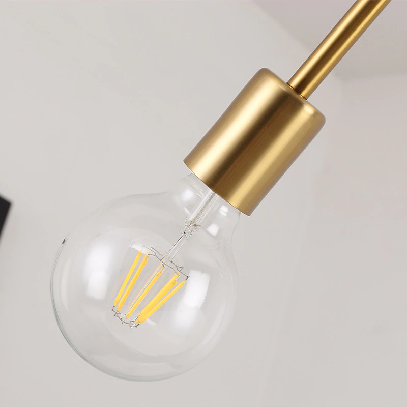 Lustre Pendente BALANCE - Dourado ou Preto em Aço