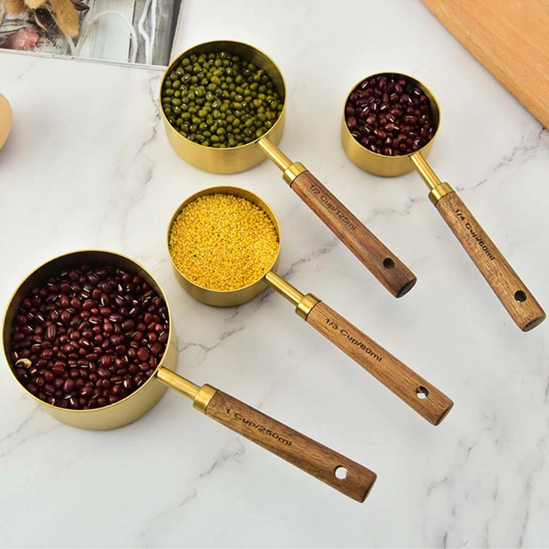 Jogo Medidores Gold - 4pcs