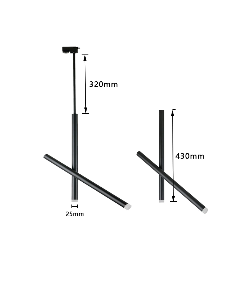 Pendente Minimal Led - 02 Cores