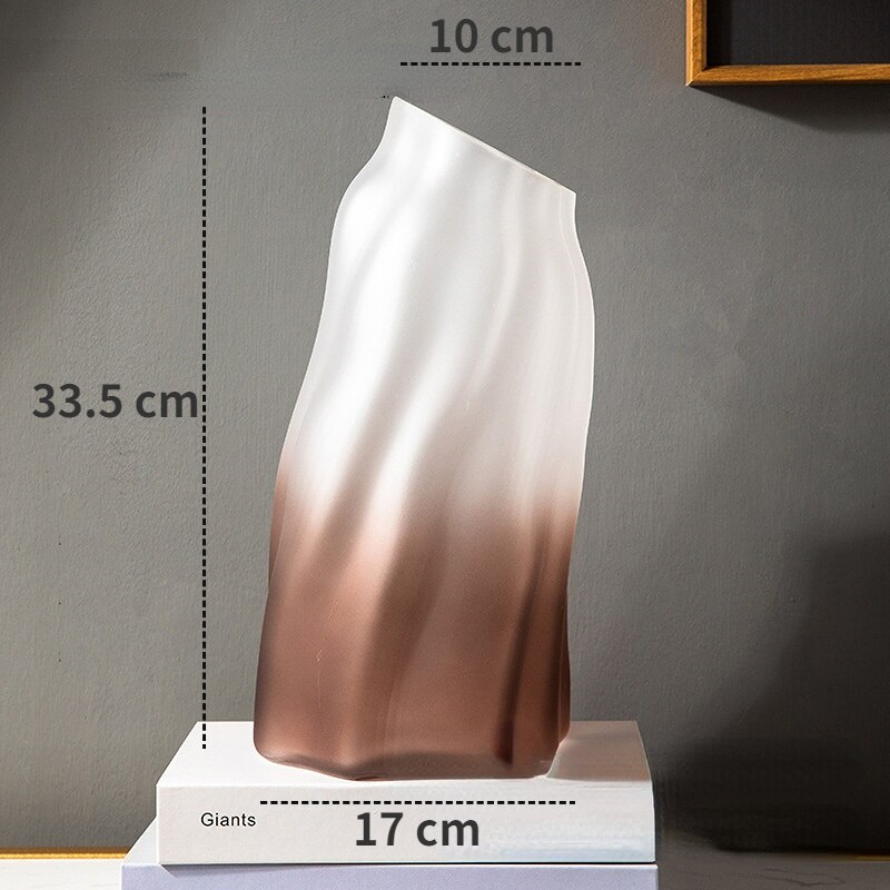 Vasos em vidro Natuzzi - 03 Tamanhos