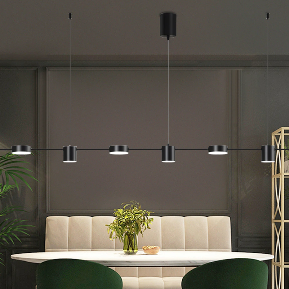 Lustre dimerizável em led Office - design moderno