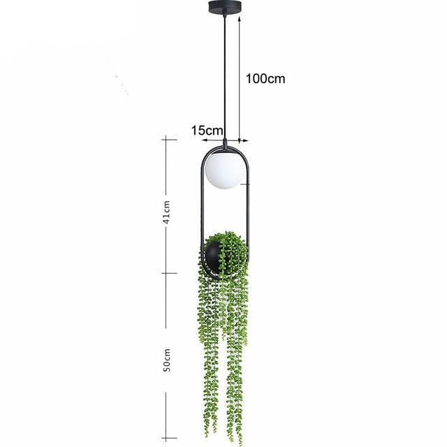 Pendente Boutique Garden - design contemporâneo