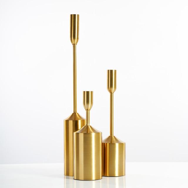 Castiçais Italy - Jogo 03pcs