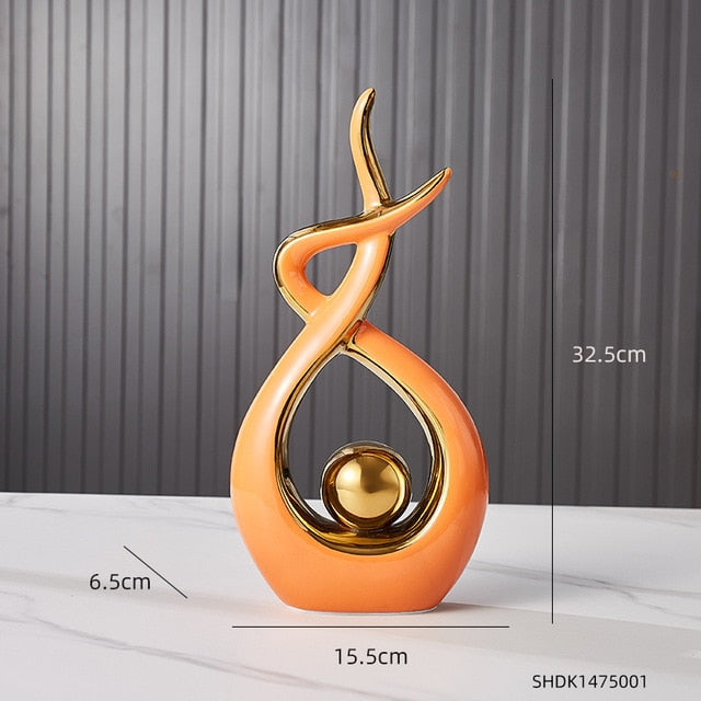 Escultura Flames Deluxe - 03 Cores/02 Tamanhos
