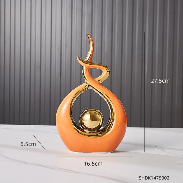 Escultura Flames Deluxe - 03 Cores/02 Tamanhos