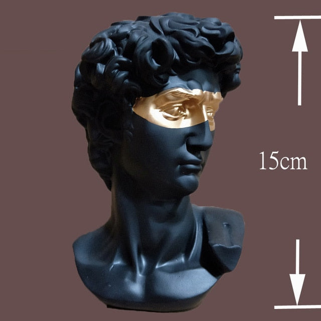 Busto David Gold - 02 Tamanhos