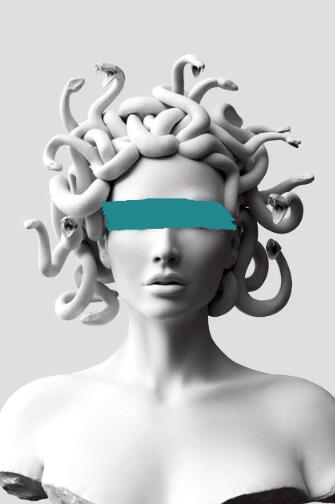 Tela Meduza - Impressão em Canvas