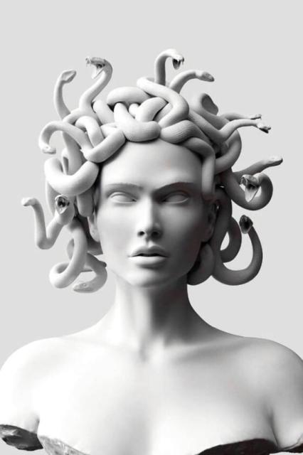 Tela Meduza - Impressão em Canvas