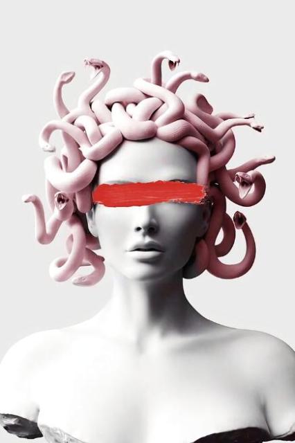 Tela Meduza - Impressão em Canvas