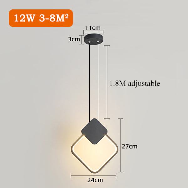 Pendentes em led linha Malibu