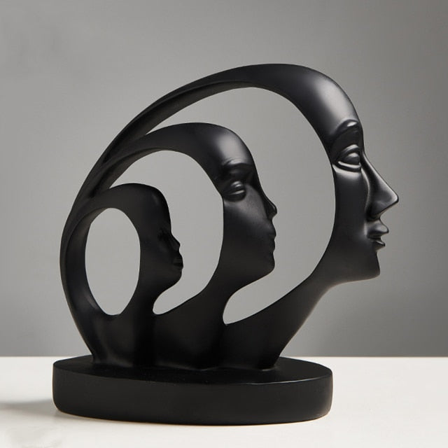 Escultura em resina People - 03 Cores