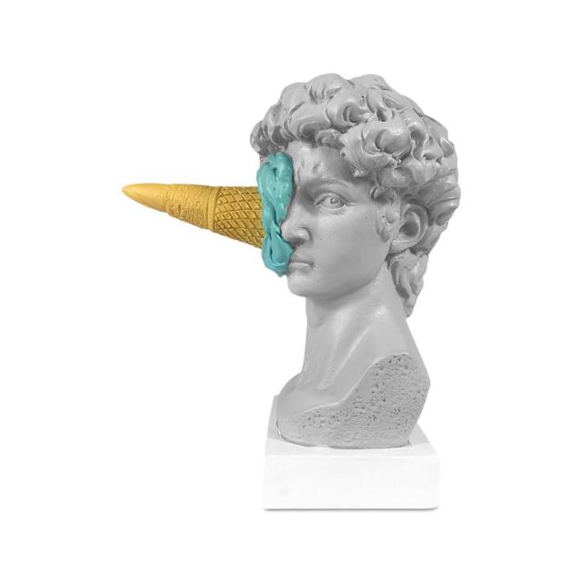 Escultura Contemporânea Pop Classic - design moderno