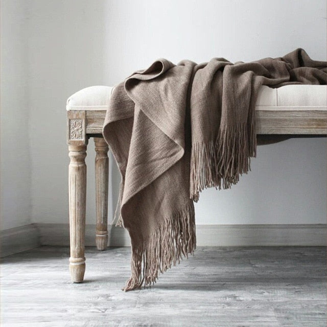 Manta PANTONE - Em Cashmere & 6 Opções de Cores