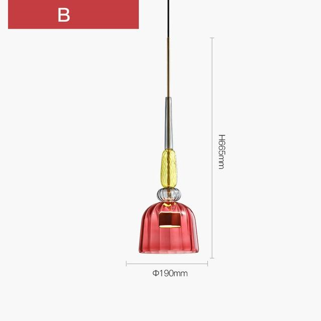 Pendentes em vidro Florença- design italiano