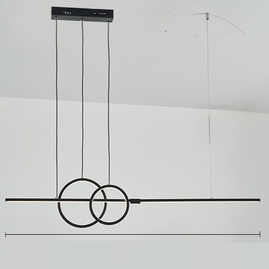 Lustre em led dimerizável Urban - design moderno