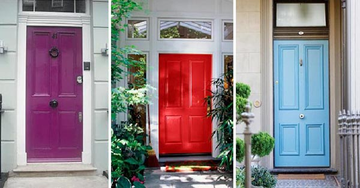 PORTAS COLORIDAS: PERSONALIDADE DE FORA PARA DENTRO