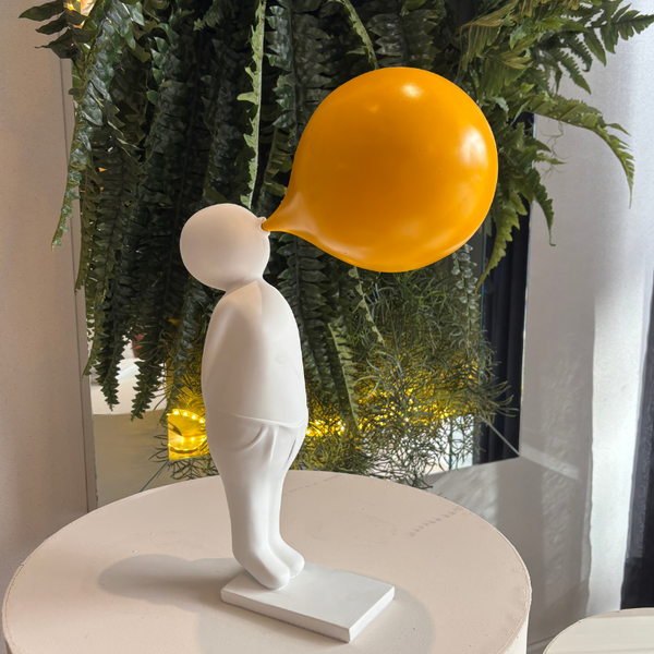 Escultura Yellow Bubble