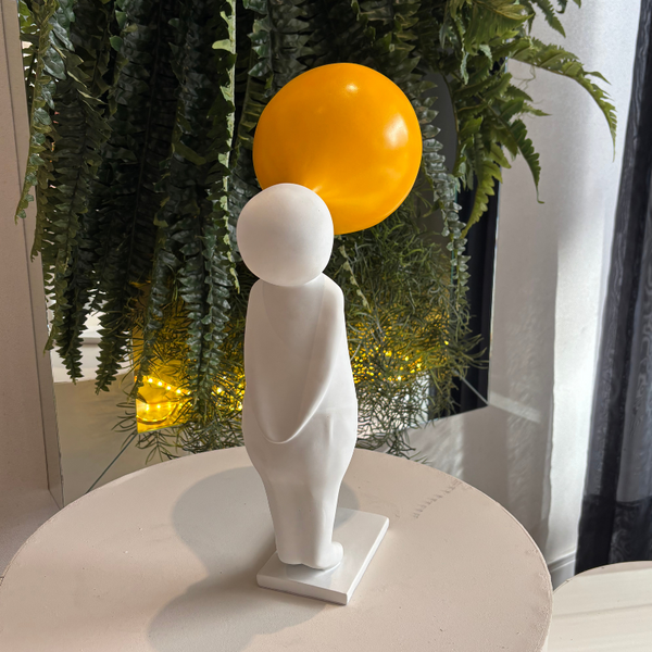 Escultura Yellow Bubble