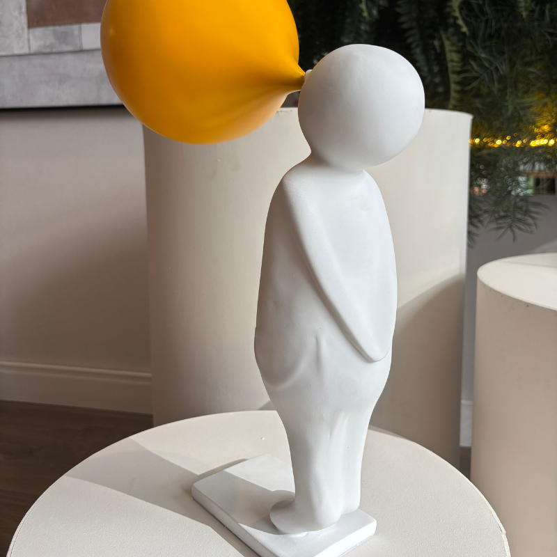 Escultura Yellow Bubble