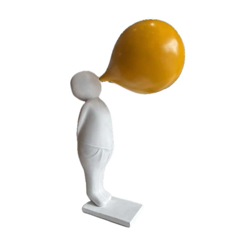 Escultura Yellow Bubble