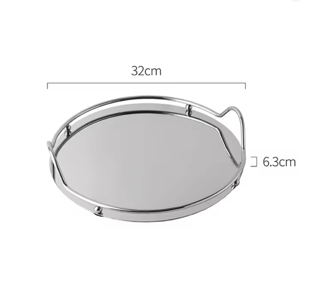 Bandeja espelhada Tray - 03 Cores