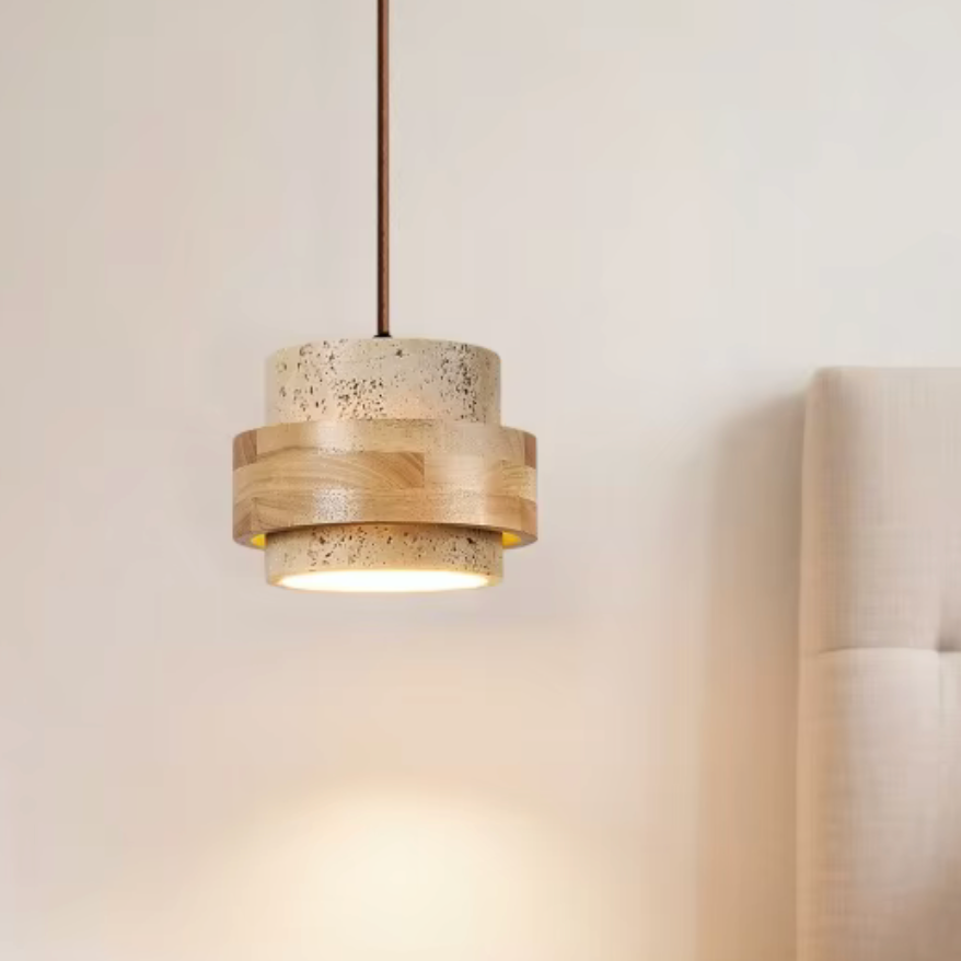 Pendente Milão em Travertino